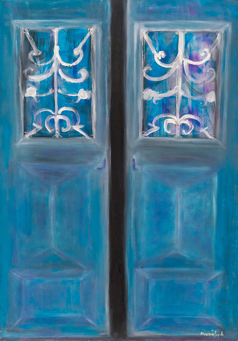 Η γαλάζια πόρτα